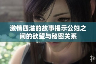 激情四溢的故事揭示公妇之间的欲望与秘密关系