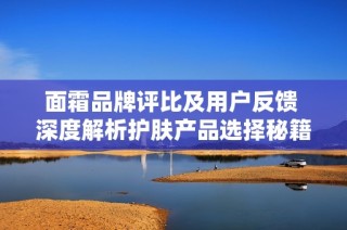 面霜品牌评比及用户反馈 深度解析护肤产品选择秘籍