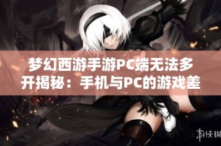 梦幻西游手游PC端无法多开揭秘：手机与PC的游戏差异分析