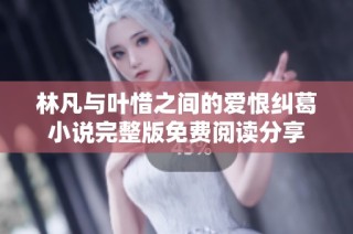 林凡与叶惜之间的爱恨纠葛小说完整版免费阅读分享