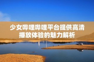 少女哔哩哔哩平台提供高清播放体验的魅力解析