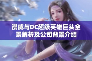 漫威与DC超级英雄巨头全景解析及公司背景介绍