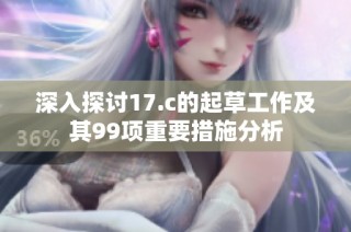 深入探讨17.c的起草工作及其99项重要措施分析