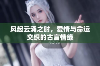 风起云涌之时，爱情与命运交织的古言情缘