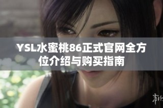 YSL水蜜桃86正式官网全方位介绍与购买指南