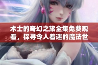 术士的奇幻之旅全集免费观看，探寻令人着迷的魔法世界