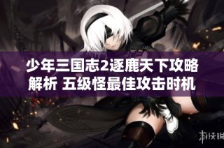 少年三国志2逐鹿天下攻略解析 五级怪最佳攻击时机全面解析与心得分享