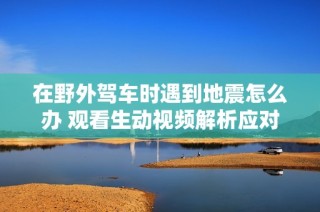 在野外驾车时遇到地震怎么办 观看生动视频解析应对技巧