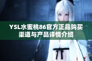 YSL水蜜桃86官方正品购买渠道与产品详情介绍
