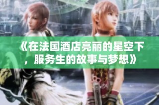 《在法国酒店亮丽的星空下，服务生的故事与梦想》