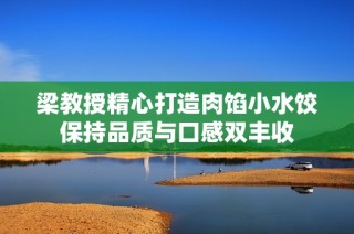 梁教授精心打造肉馅小水饺保持品质与口感双丰收