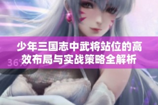 少年三国志中武将站位的高效布局与实战策略全解析