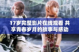 17岁完整影片在线观看 共享青春岁月的故事与感动