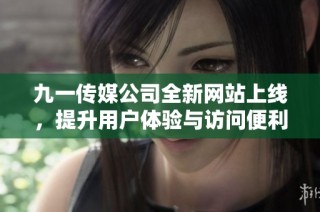 九一传媒公司全新网站上线，提升用户体验与访问便利性