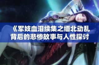 《军妓血泪续集之缅北动乱背后的悲惨故事与人性探讨》