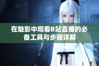 在魅影中观看B站直播的必备工具与步骤详解