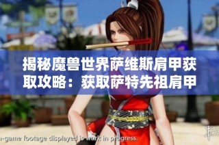 揭秘魔兽世界萨维斯肩甲获取攻略：获取萨特先祖肩甲的详细方法