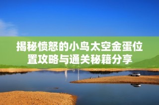揭秘愤怒的小鸟太空金蛋位置攻略与通关秘籍分享