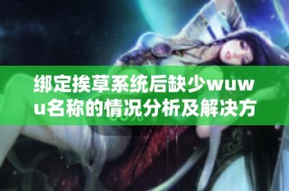 绑定挨草系统后缺少wuwu名称的情况分析及解决方法