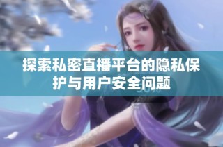 探索私密直播平台的隐私保护与用户安全问题