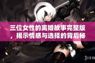 三位女性的离婚故事完整版，揭示情感与选择的背后秘密
