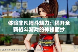 体验非凡搏斗魅力：揭开全新格斗游戏的神秘面纱