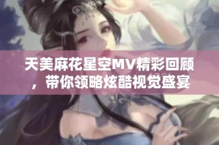 天美麻花星空MV精彩回顾，带你领略炫酷视觉盛宴