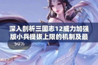 深入剖析三国志12威力加强版小兵提拔上限的机制及最佳策略