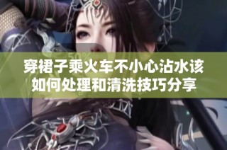 穿裙子乘火车不小心沾水该如何处理和清洗技巧分享