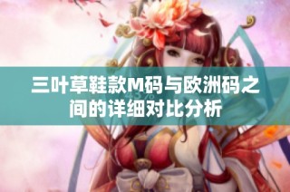 三叶草鞋款M码与欧洲码之间的详细对比分析