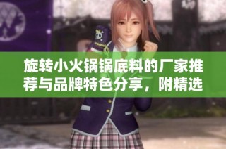 旋转小火锅锅底料的厂家推荐与品牌特色分享，附精选图片展示