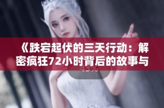 《跌宕起伏的三天行动：解密疯狂72小时背后的故事与悬疑》