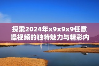 探索2024年x9x9x9任意噪视频的独特魅力与精彩内容解析