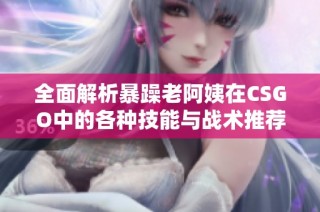 全面解析暴躁老阿姨在CSGO中的各种技能与战术推荐
