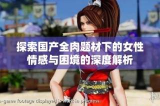 探索国产全肉题材下的女性情感与困境的深度解析