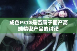 成色P31S是否属于国产高端精密产品的讨论