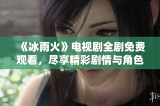 《冰雨火》电视剧全剧免费观看，尽享精彩剧情与角色魅力
