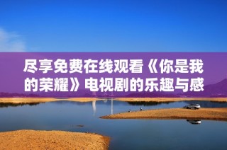 尽享免费在线观看《你是我的荣耀》电视剧的乐趣与感动