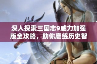 深入探索三国志9威力加强版全攻略，助你磨练历史智谋与策略技巧
