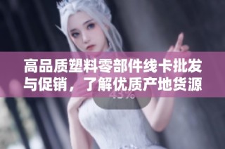 高品质塑料零部件线卡批发与促销，了解优质产地货源及优惠价格信息