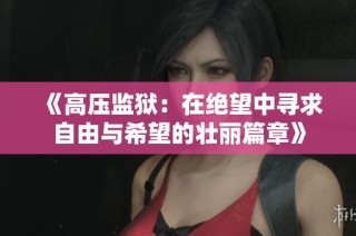 《高压监狱：在绝望中寻求自由与希望的壮丽篇章》