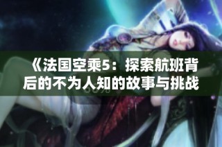 《法国空乘5：探索航班背后的不为人知的故事与挑战》