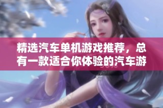 精选汽车单机游戏推荐，总有一款适合你体验的汽车游戏大全