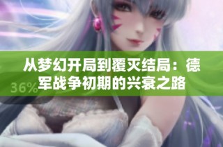 从梦幻开局到覆灭结局：德军战争初期的兴衰之路