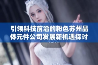 引领科技前沿的粉色苏州晶体元件公司发展新机遇探讨