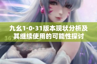 九幺1·0·31版本现状分析及其继续使用的可能性探讨