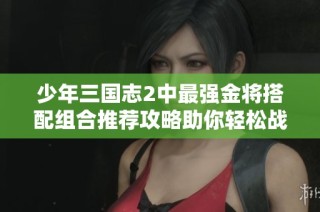 少年三国志2中最强金将搭配组合推荐攻略助你轻松战胜敌人