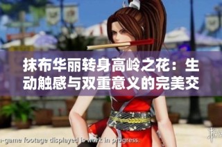 抹布华丽转身高岭之花：生动触感与双重意义的完美交融