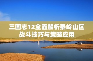 三国志12全面解析秦岭山区战斗技巧与策略应用