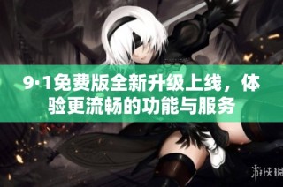 9·1免费版全新升级上线，体验更流畅的功能与服务
